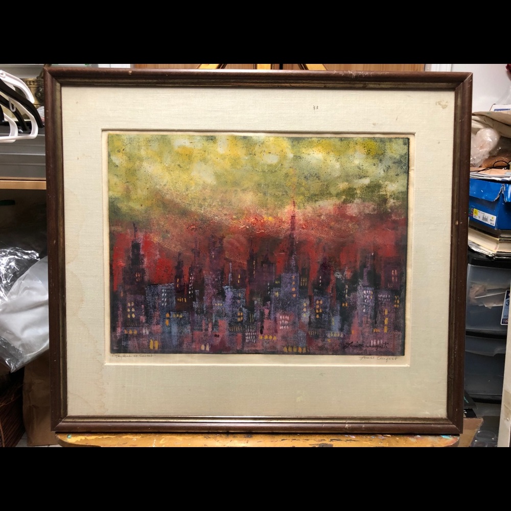 Louise Augusta painting